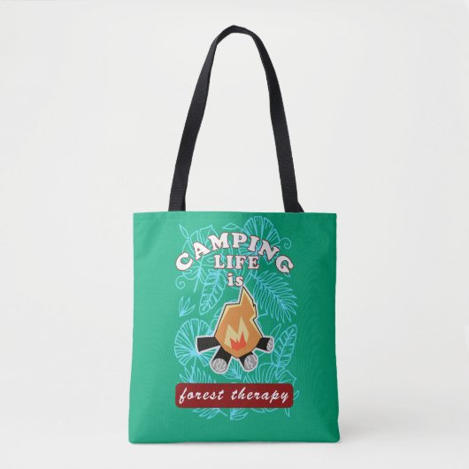 Tote Bag camping (Devant)