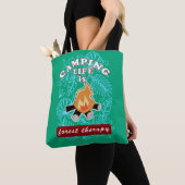 Tote Bag camping (De près)