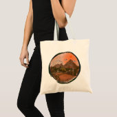 Tote Bag Camping Aventure Nature Paysage (Devant (produit))