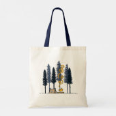 Tote Bag Camping Cartoon (Dos)