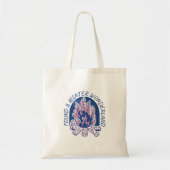 Tote Bag Camping d'hiver (Devant)