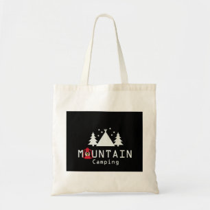 Tote Bag camping en montagne