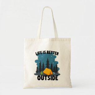 Tote Bag Camping Outdoor Lover