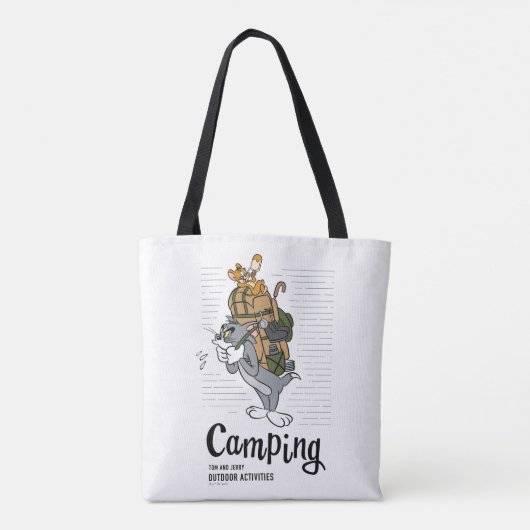 Tote Bag Camping Tom & Jerry (Dos)