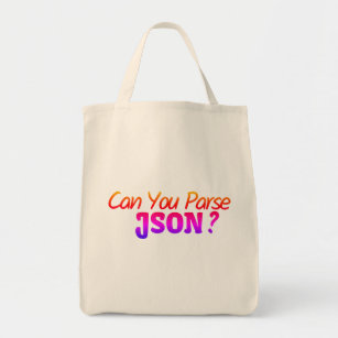 Tote Bag Can You Parse JSON Data Tote Funny Data Science