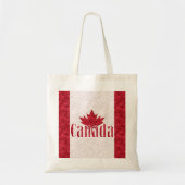 Tote Bag Canada, douche drapeau (Devant)