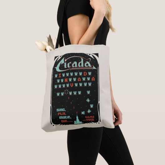 Tote Bag Canada Invada (De près)