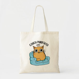 Tote Bag Canapé Purtato Funny Pun de pommes de terre