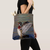 Tote Bag Canard à bois (De près)