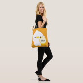 Tote Bag Canard Certifié Déjanté (Sur le modèle)