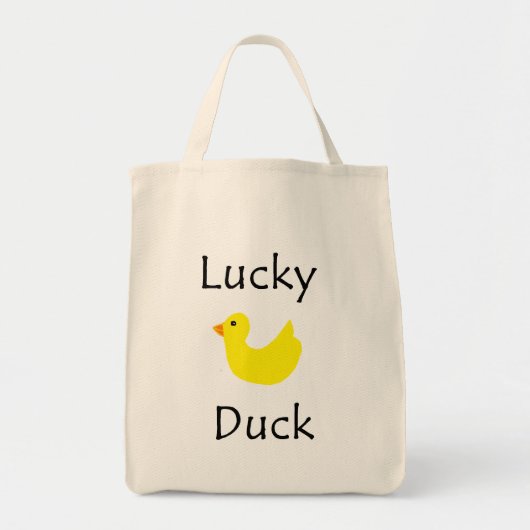 Tote Bag Canard chanceux (Devant)