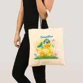 Tote Bag Canard de Pâques de printemps (Devant (produit))