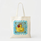 Tote Bag Canard en caoutchouc avec bonnet  (Devant)