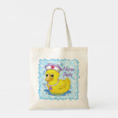 Tote Bag Canard infirmière mignonne (Dos)