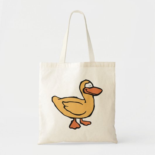 Tote Bag Canard jaune (Devant)