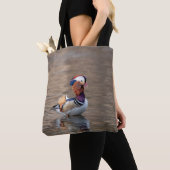 Tote Bag Canard mandarin (De près)