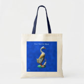 Tote Bag Canard patiné en bois (Devant)