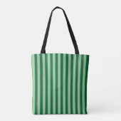 Tote Bag Canard vert rayé Fourre-tout (Dos)