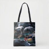 Tote Bag Canards branchés Étang de nidification Nature Faun (Devant)