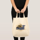 Tote Bag Canards bruns sur le toit (Devant (produit))