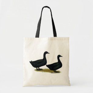 Tote Bag Canards : Cayugas noir
