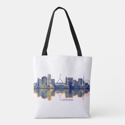 Tote Bag Canberra Skyline (Dos)