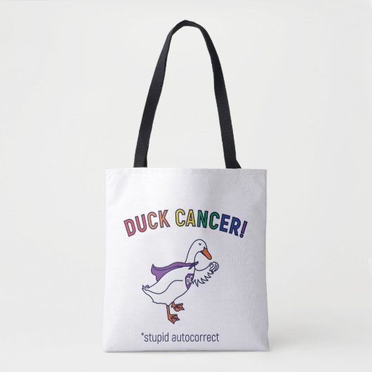 Tote Bag Cancer de canard (Devant)