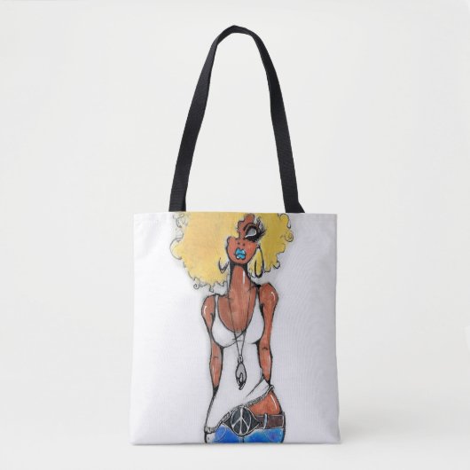 Tote Bag CANCER DU Crabe BLONDE Fourre-tout (Devant)