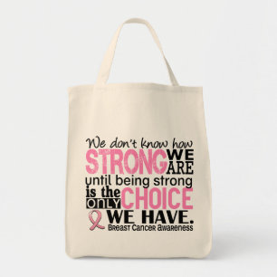 Tote Bag Cancer du sein comme nous forts sommes