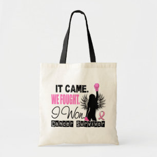 Tote Bag Cancer du sein du survivant 22