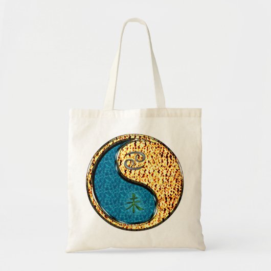 Tote Bag Cancer et chèvre de feu (Devant)