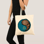 Tote Bag Cancer et dragon terrestre (Devant (produit))