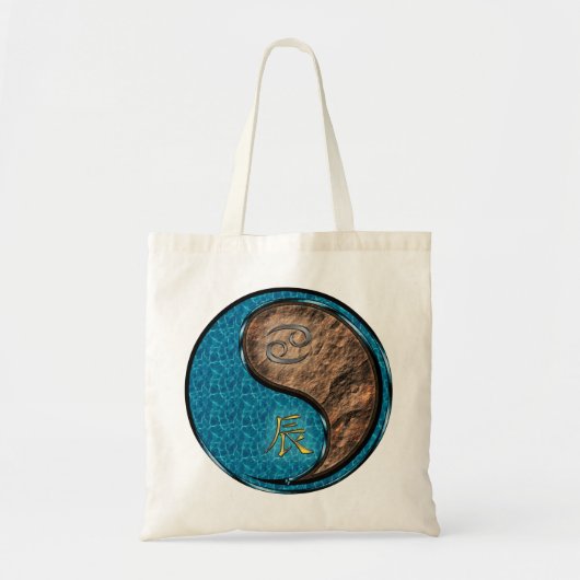 Tote Bag Cancer et dragon terrestre (Devant)