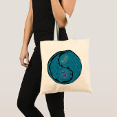 Tote Bag Cancer et plan d'eau (Devant (produit))