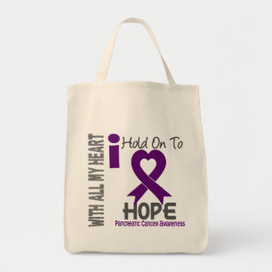 Tote Bag Cancer pancréatique que je me tiens dessus pour