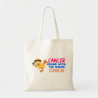 Tote Bag Cancer sali avec le poussin faux