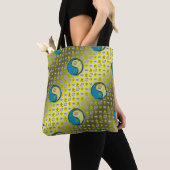 Tote Bag Cancer & Singe Métal (De près)