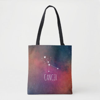 Tote Bag Cancer Zodiac Galaxy