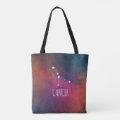 Tote Bag Cancer Zodiac Galaxy (Dos)