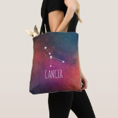 Tote Bag Cancer Zodiac Galaxy (De près)