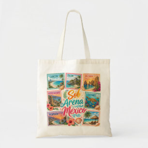 Tote Bag Cancun Soleil Sable Mexique Plages Tropicales Beau