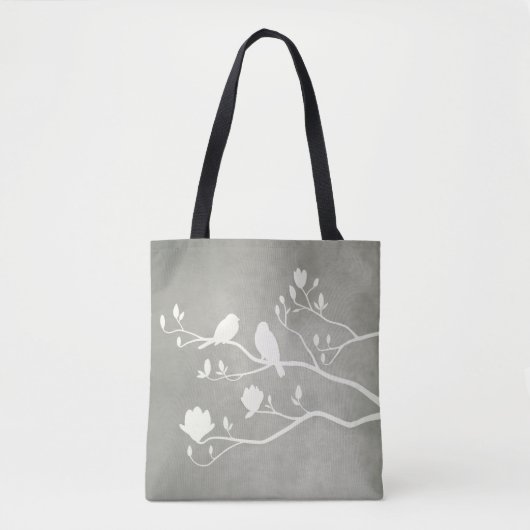 Tote Bag Candelabra en argent - (Devant)