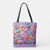 Tote Bag Candies du Colorful (Dos)