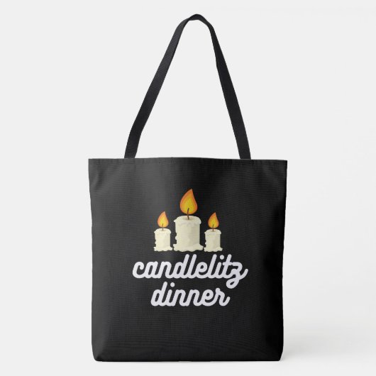 Tote Bag candlelit dinner (Devant)