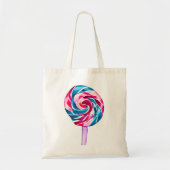 Tote Bag Candy lollipop eau douce art (Devant)