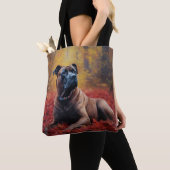Tote Bag Cane Corso en automne Feuilles automne Inspire (De près)