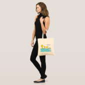 Tote Bag Caneton Ridicule Fait des éclaboussures (Devant (modèle))