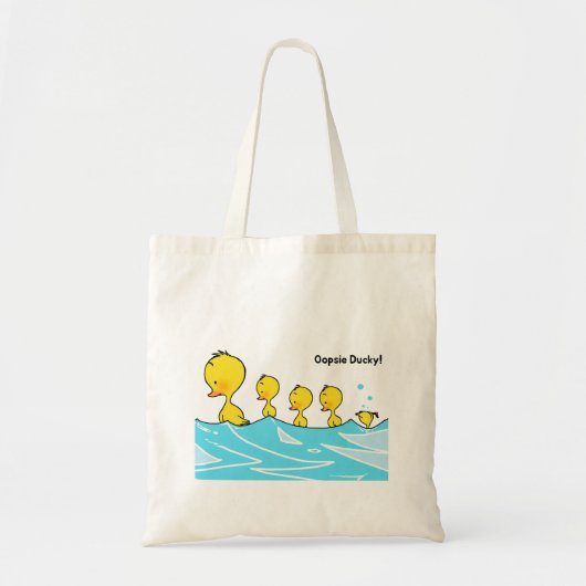 Tote Bag Caneton Ridicule Fait des éclaboussures (Devant)