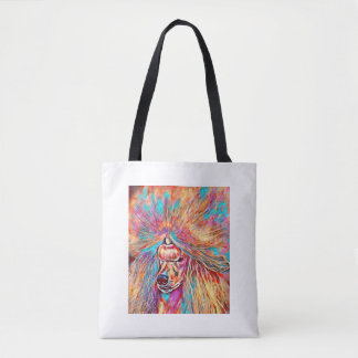 Tote Bag Caniche de printemps