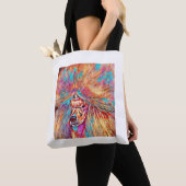 Tote Bag Caniche de printemps (De près)
